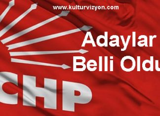 CHP Yerel Seçim Adayları