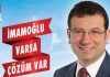 İstanbul’un Genç Başkan Adayı Ekrem İmamoğlu İstanbul'un Genç Başkan Adayı Ekrem İmamoğlu