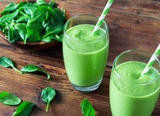 Enfes Ispanaklı Smoothie Enfes Ispanaklı Smoothie