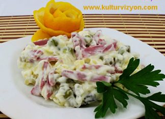 Zayıflatan İtalyan Salatası Zayıflatan İtalyan Salatası