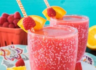 Ahududu-Portakal Smoothie Ahududu Portakal Smoothie