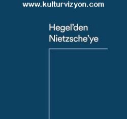Karl Löwith’den Hegel’den Nietzsche’ye Karl Löwith'den Hegel'den Nietzsche'ye